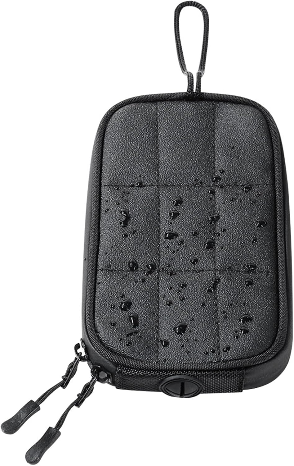 SOONHUA Bolsa de tanque de motocicleta, funda magnética para teléfono de motocicleta, bolsa de tanque de combustible resistente al agua con 7