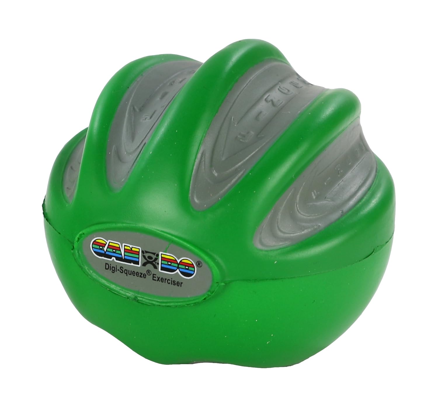 CanDo 10-1995Digi-squeeze Ejercitador para manos, Grande, M, Verde Medio, 1