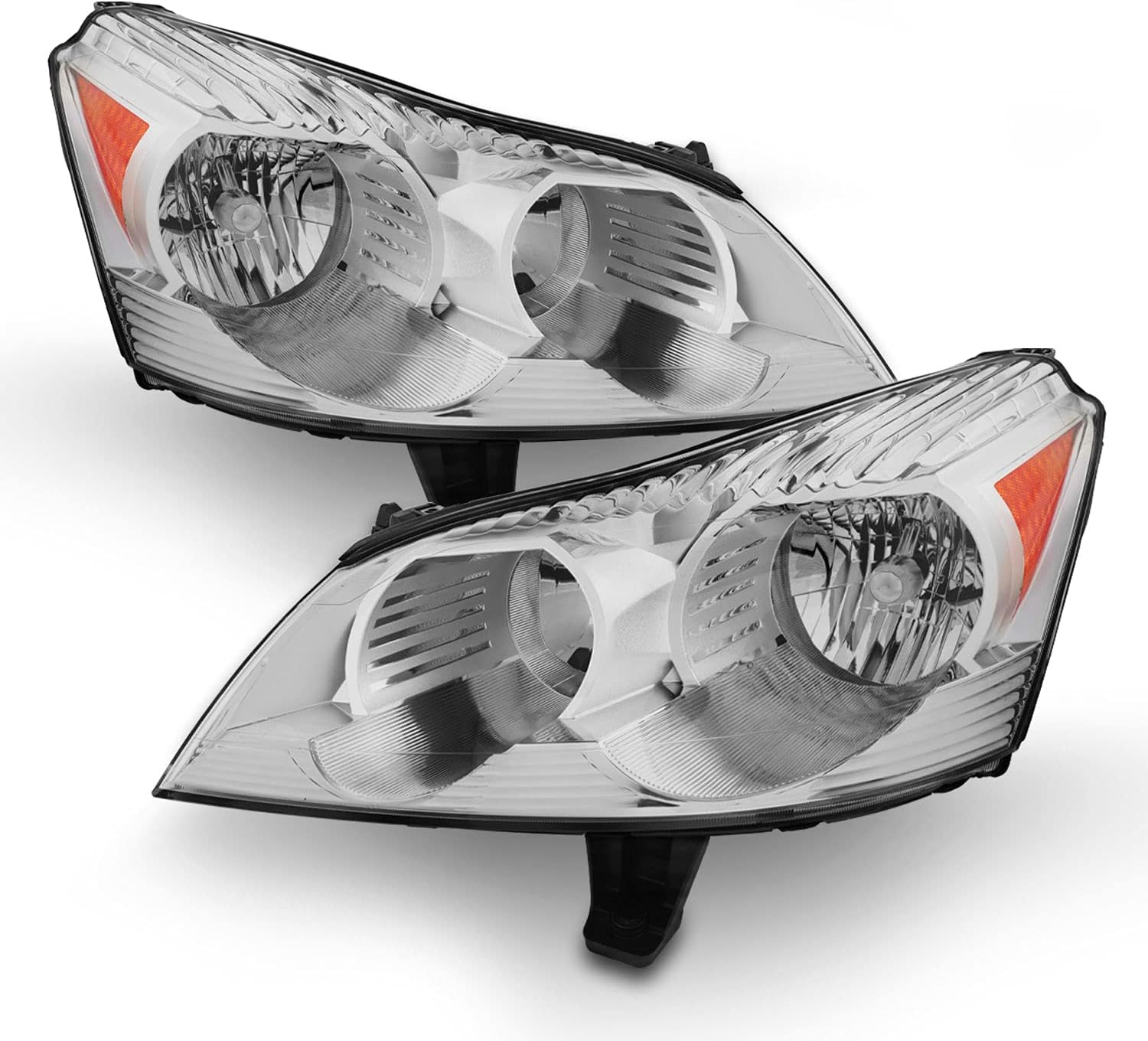 AKKON – Se adapta a 2009 2010 2011 2012 Chevy Traverse Faros delanteros Juego de repuesto directo