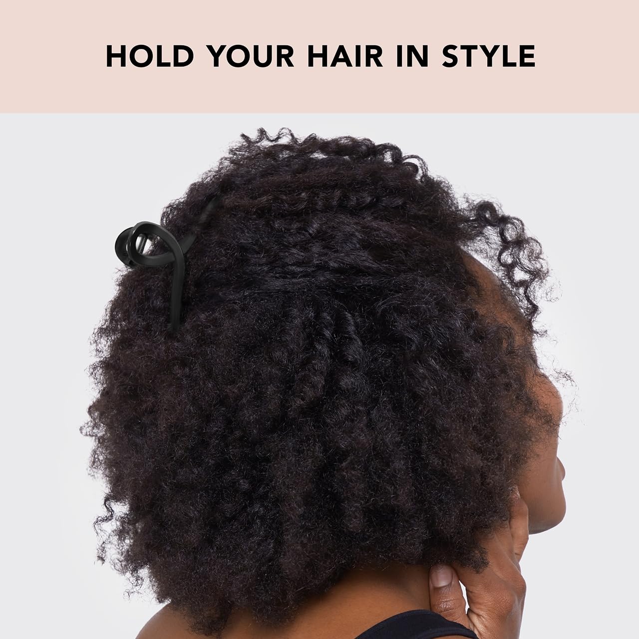 Kitsch Pinzas grandes para el cabello para mujer, pinzas de pelo jumbo para cabello grueso, clip de pelo grande y clip de garra para niñas