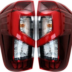 WOZIES 26555-6KG0A, 26550-6KG0A carcasa roja impermeable luz trasera de coche para Navara Np300 D23 2015-2021 WOZIES 26555-6KG0A, 26550-6KG0A carcasa roja impermeable luz trasera de coche para Navara Np300 D23 2015-2021