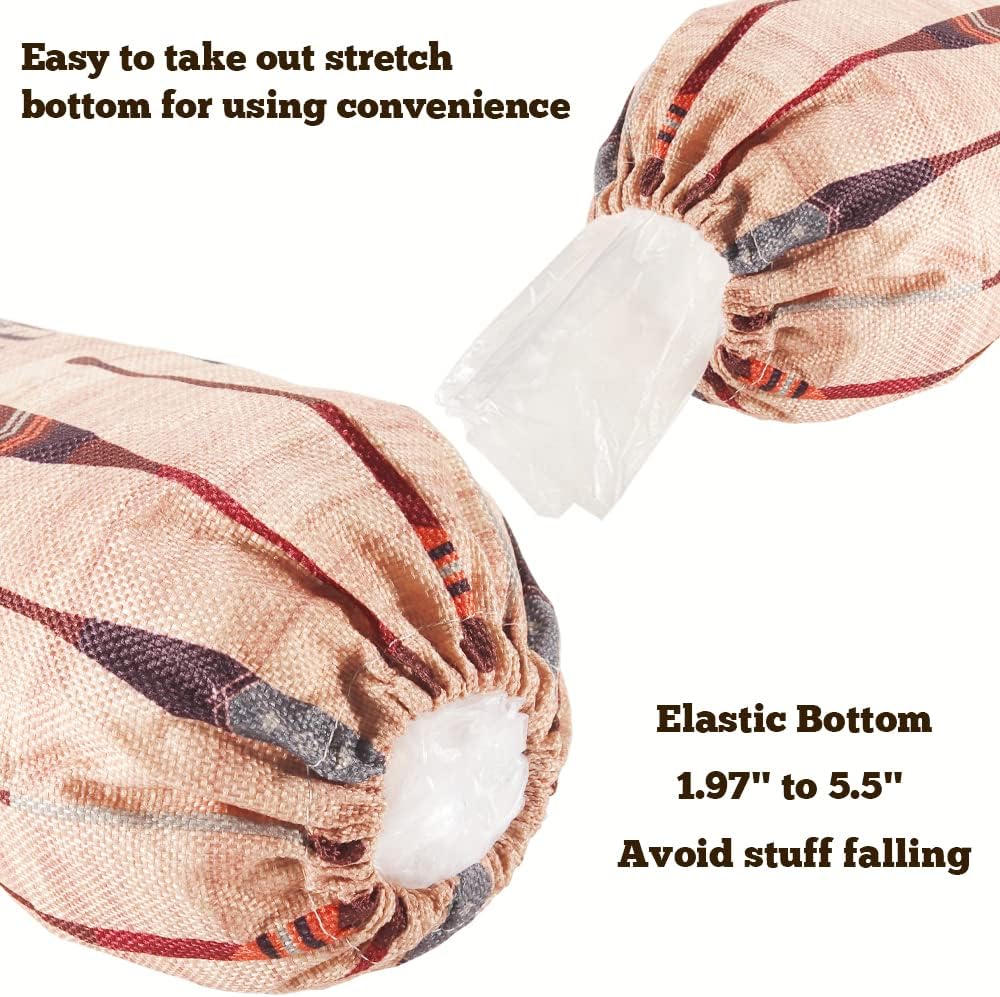 Lake House Decor – Juego de 2 dispensadores de bolsas de plástico para tienda de comestibles, almacenamiento y organización de bolsas de