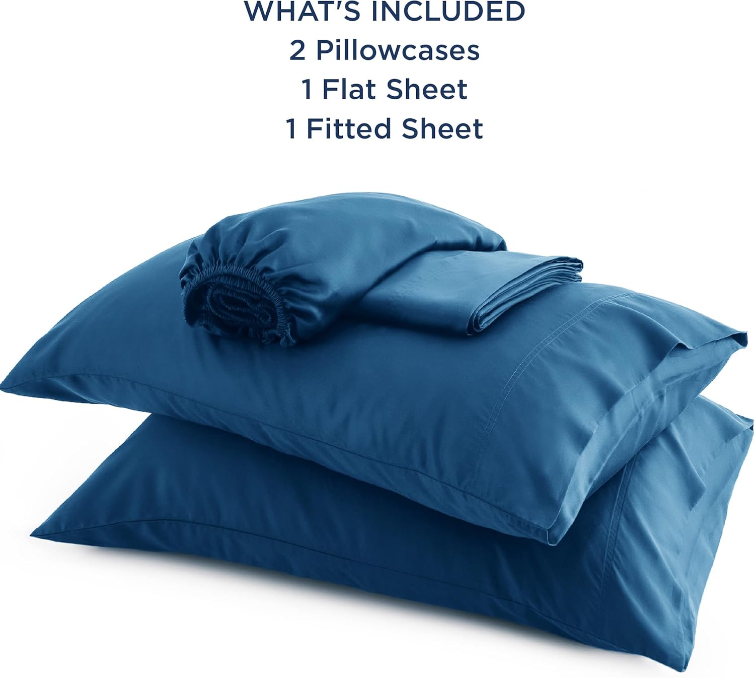 Bedsure Juego de sábanas tamaño California King, sábanas