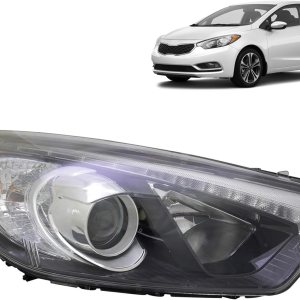 ALLIGATOR AUTO LIGHTS Repuesto para Kia ForteForte5Forte Koup EX 2015-2016 Conjunto de faros halógenos con bombillas derechalado del pasajero ALLIGATOR AUTO LIGHTS Repuesto para Kia ForteForte5Forte Koup EX 2015-2016 Conjunto de faros halógenos con bombillas derechalado del pasajero
