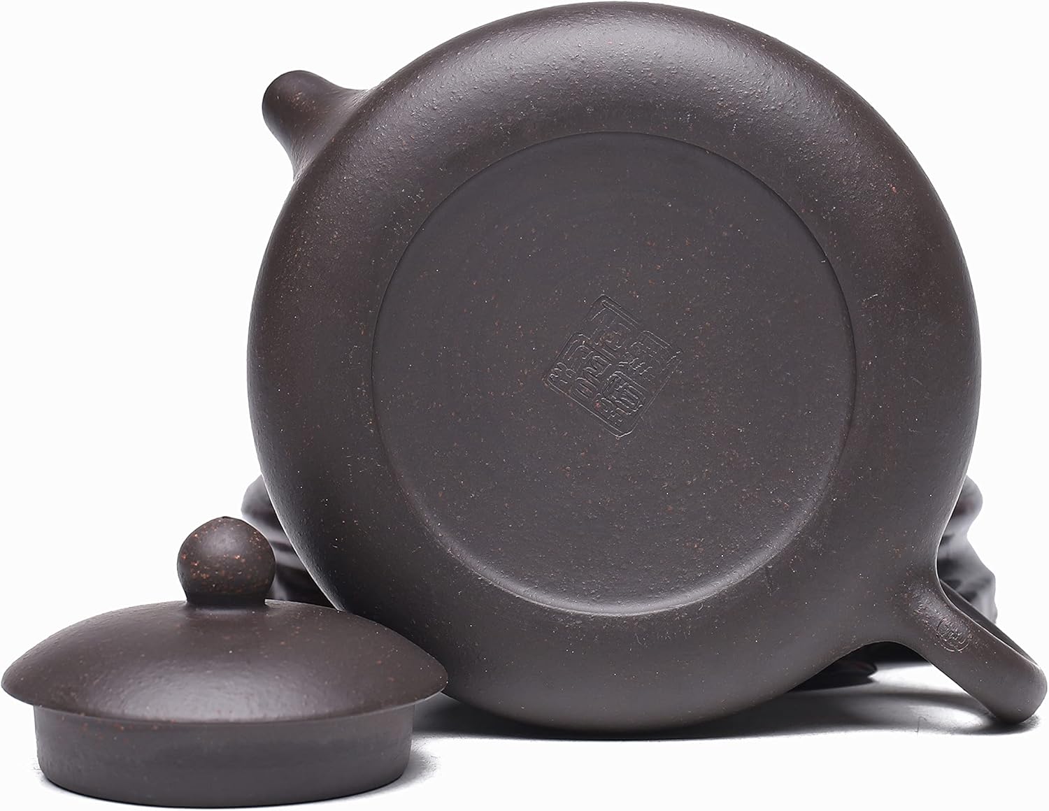SILINE Zisha – Juego de tetera pequeña de arcilla china Yixing de 6.2 onzas con 2 tazas, cafetera de té Kong Fu para principiantes