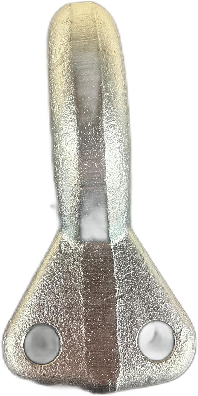 Anillo de lunette de acero chapado en zinc, diámetro interior de 3 pulgadas, 24,000 libras, requiere montaje en canal