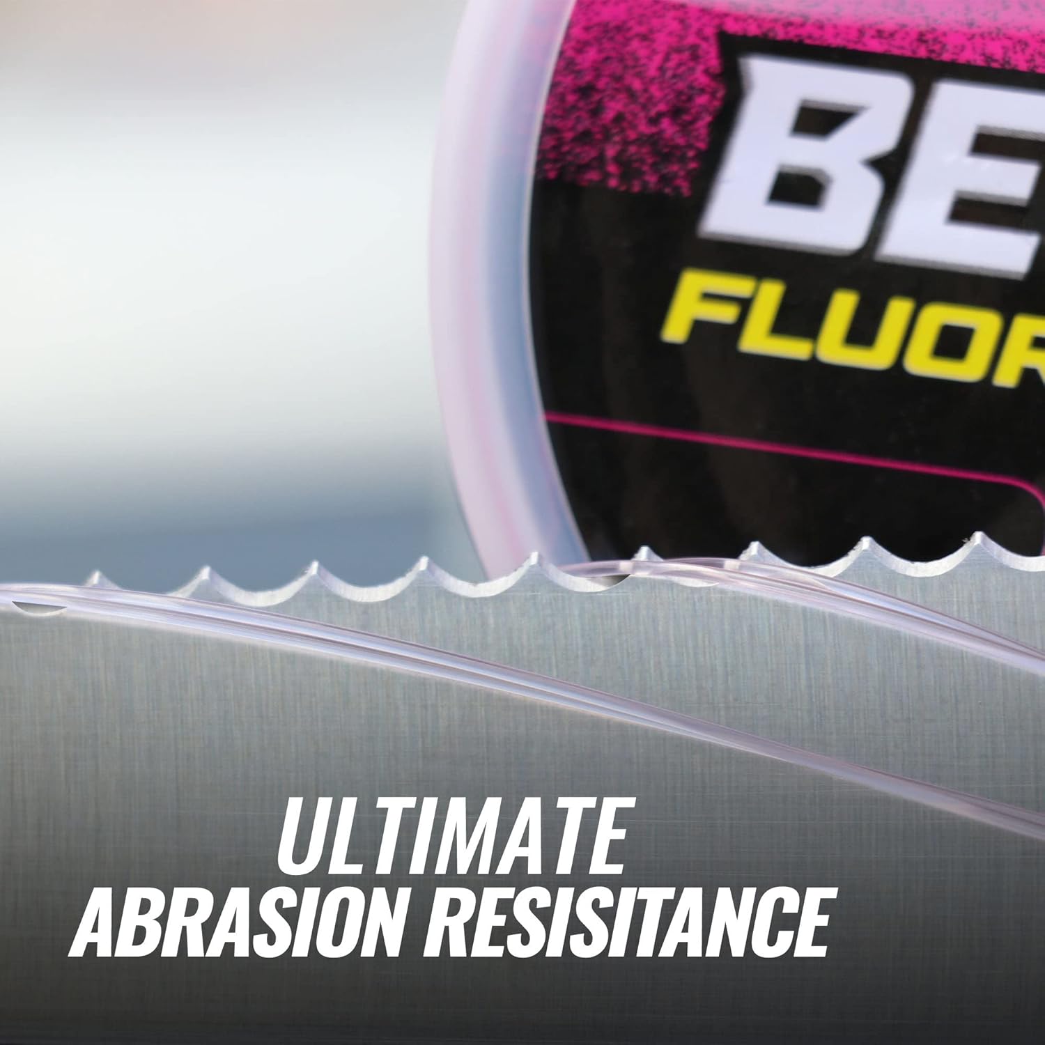 Beyond Fluorocarbono Leader Fishing Line – Material líder de fluorocarbono 100% puro, altamente resistente a la abrasión, invisible bajo el agua,