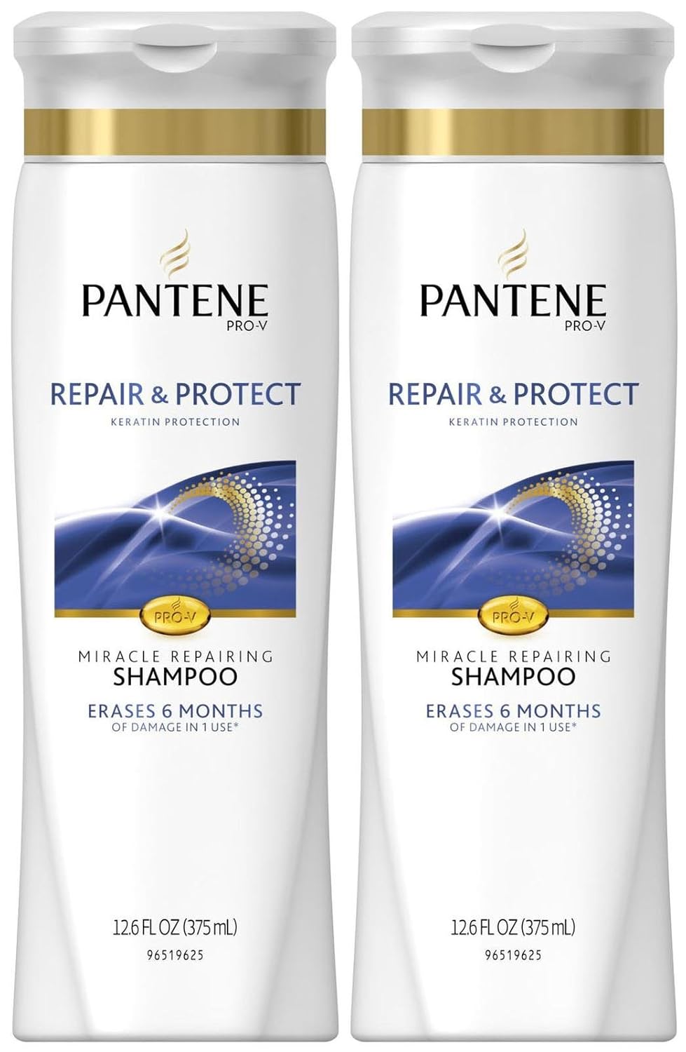 Pantene Pro-V Repair and Protect Shampoo – 12.6 oz – Paquete de 2