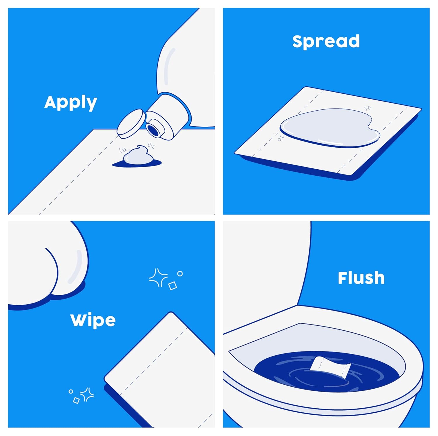 Gel de papel higiénico, alternativa a toallitas húmedas, seguro para séptico, desechable, hipoalergénico, ecológico, spray de papel higiénico, juego