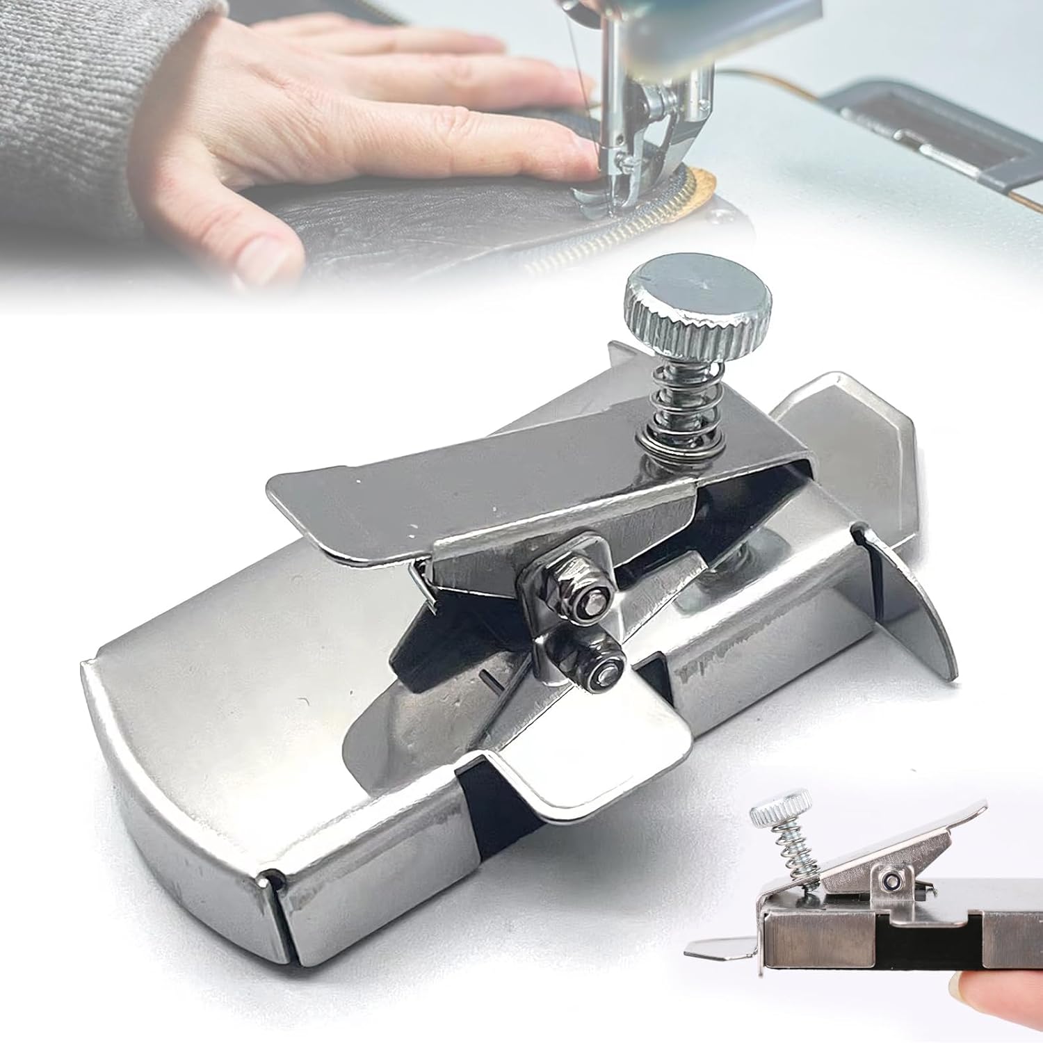 Buddy Sew – Guía de costura magnética, accesorios universales para máquina de coser, prensatelas para máquina de coser, regla de costura