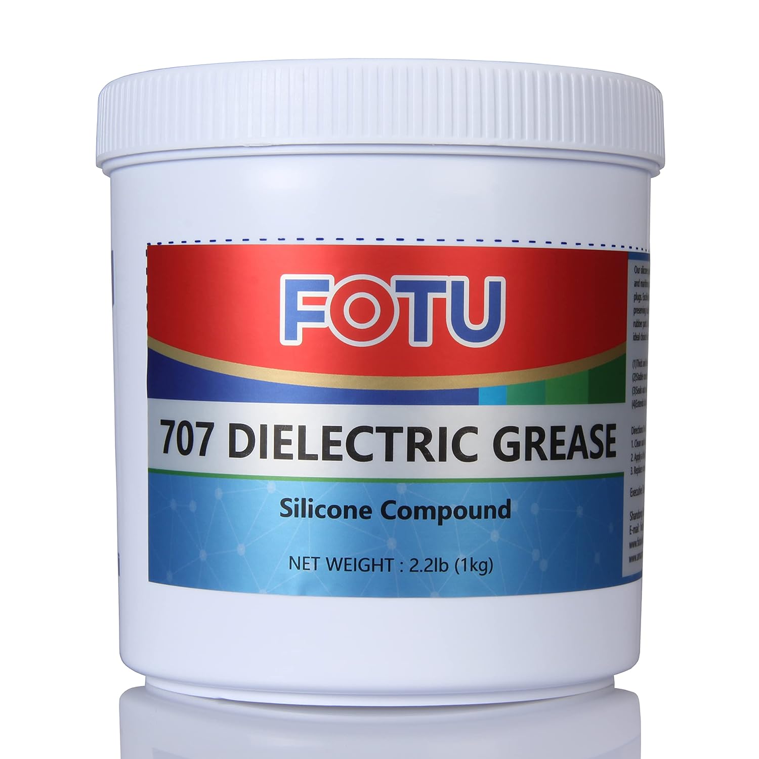 Grasa dieléctrica 707, grasa de silicona súper lubricante que se utiliza en terminales de baterías automotrices, bujías, anillos tóricos, conexiones
