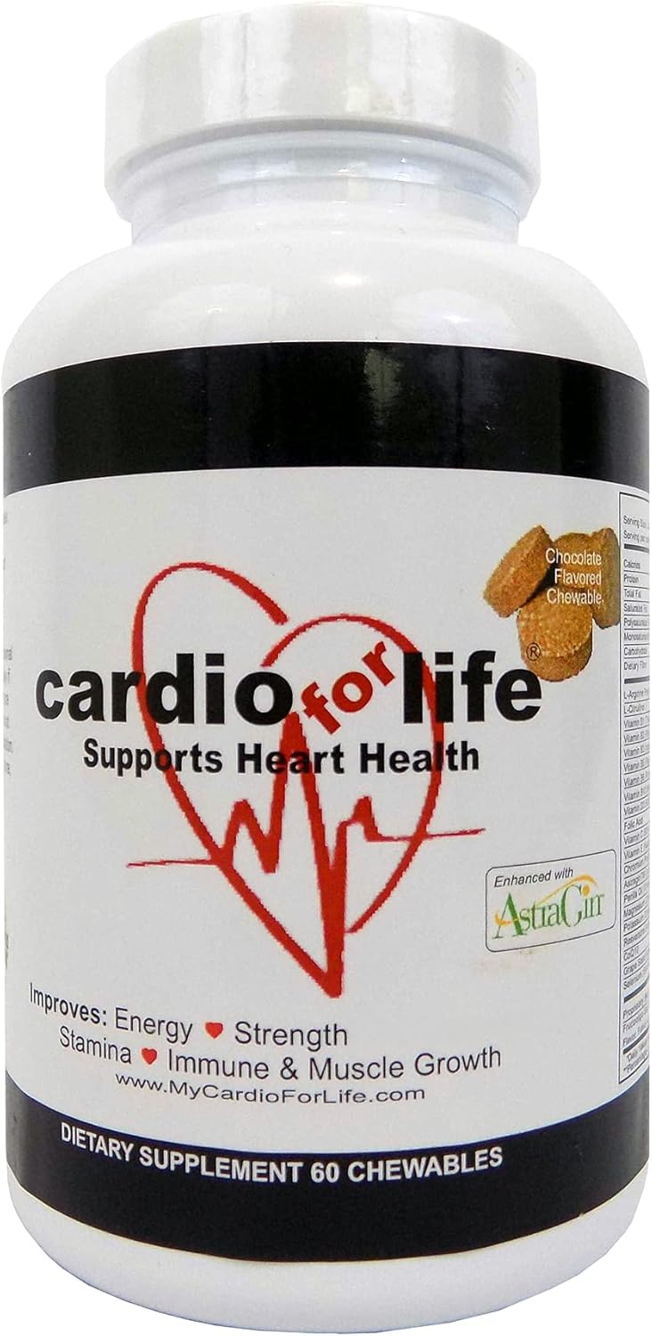 Health Guardian CardioForLife 60 tabletas masticables – Chocolate