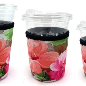 Wanty Paquete de 3 fundas de neopreno reutilizables para café helado, fundas aislantes para bebidas frías, soporte para tazas, ideal para Starbucks, Wanty Paquete de 3 fundas de neopreno reutilizables para café helado, fundas aislantes para bebidas frías, soporte para tazas, ideal para Starbucks,
