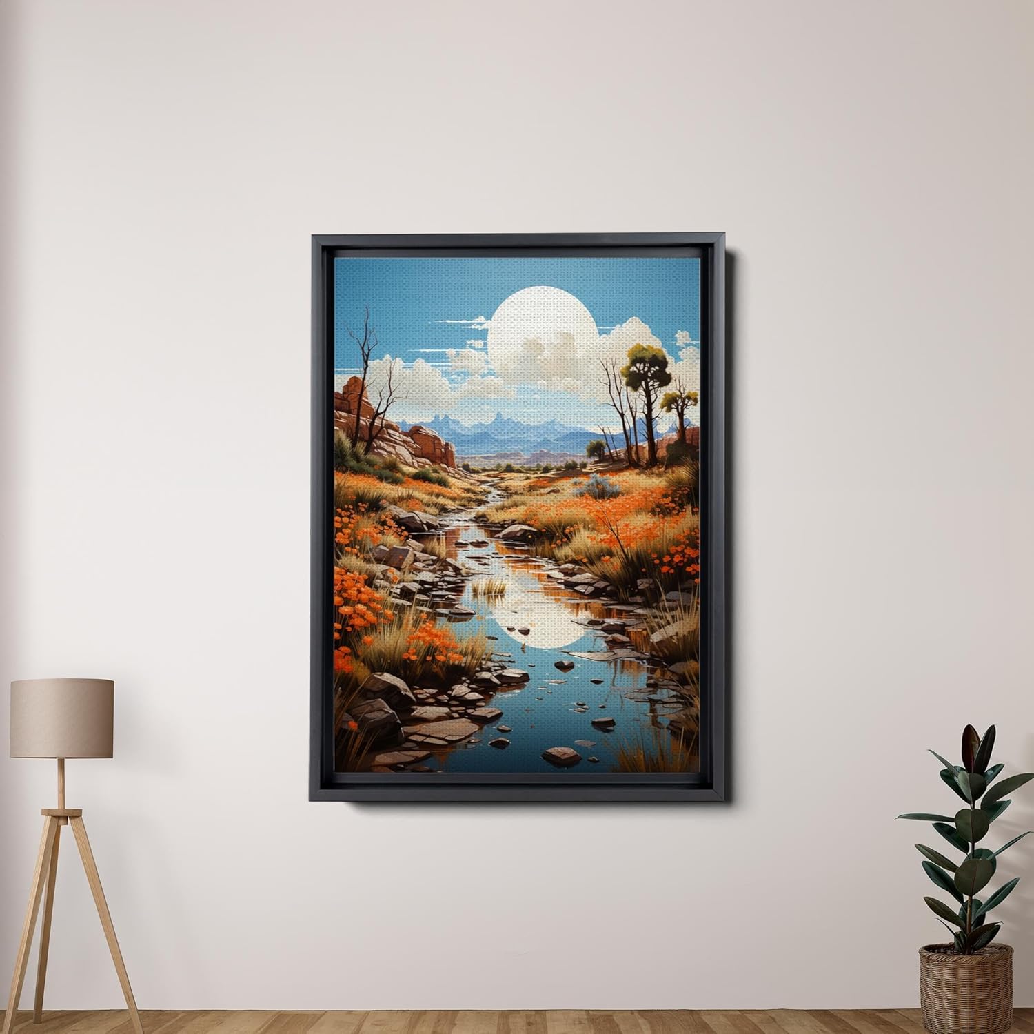 Red Mesa, Archival Print of Landscape Prints of Red Mountain in Mesa, Arizona, Wall Art, Home Decor