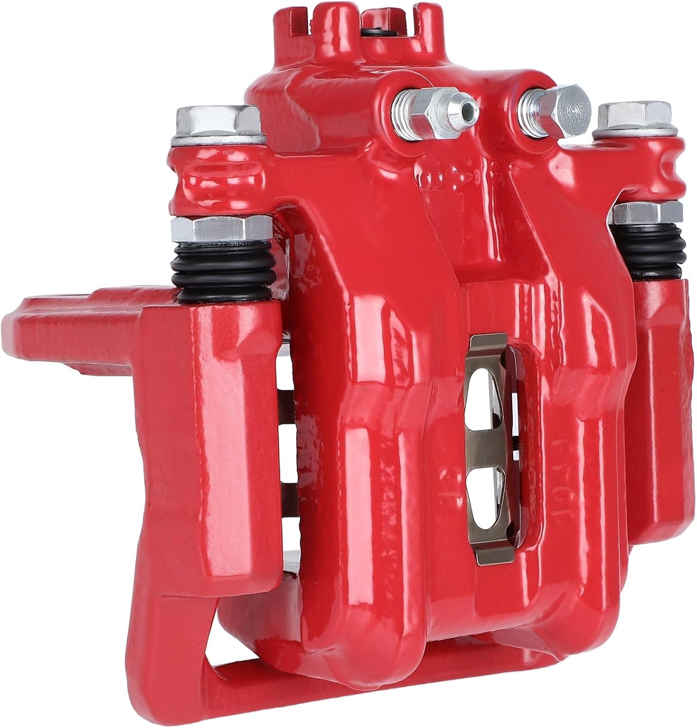 SCITOO Pinza de freno trasera izquierda con soporte 19B6886 rojo compatible para Acura RDX 2013-2018 para Honda Crosstour 2012-2015 para Honda CR-V