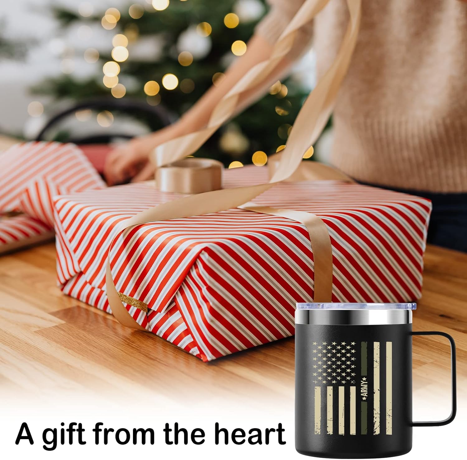 Taza de regalo para veteranos para hombres, regalos para veteranos del ejército para hombres, ideas de regalo para el día del padre, soldados de