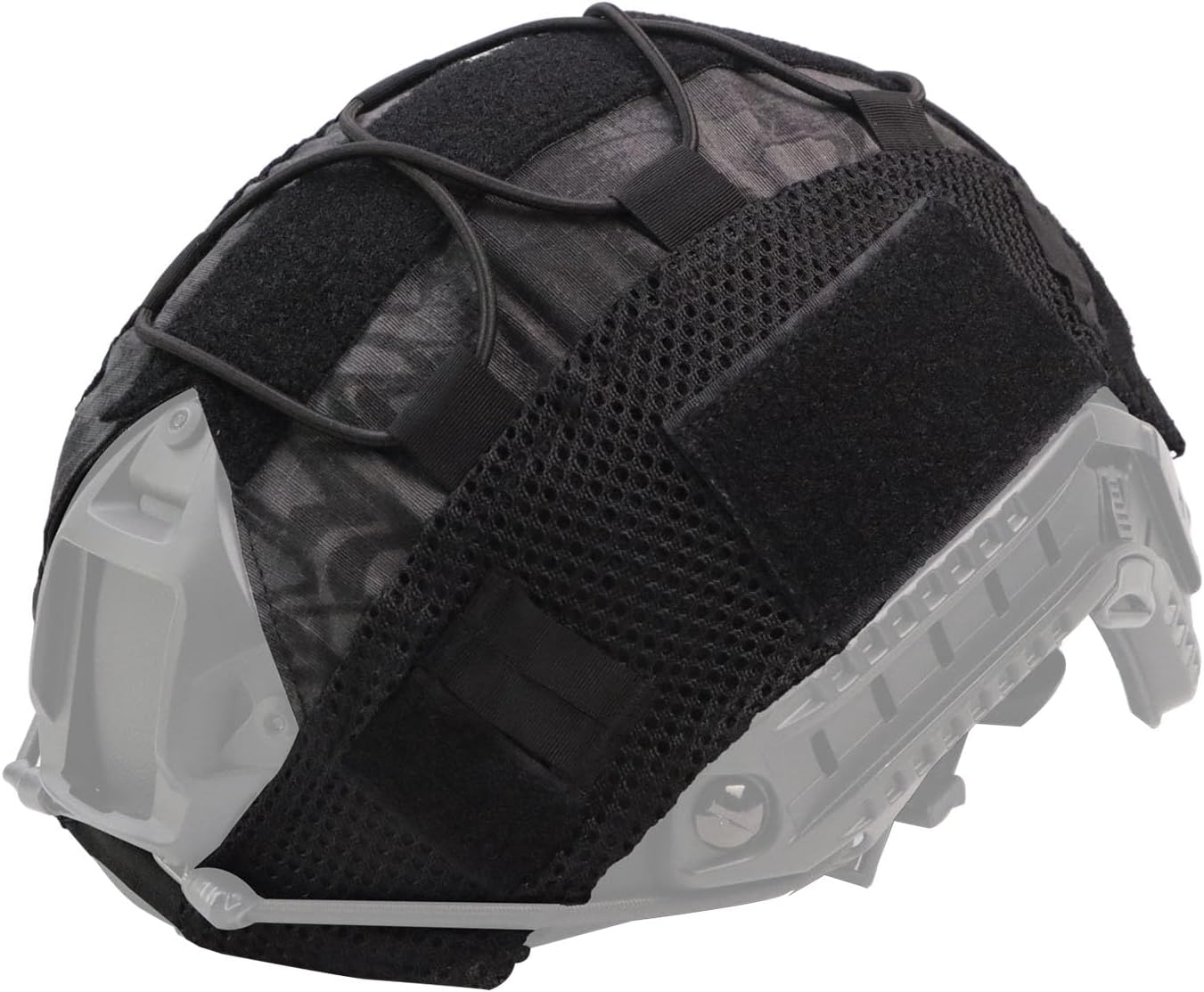 Booiu Tactical Helmet Cover,Fast Helmet Cover – Enhanced Protection and Camouflage for Fast Helmets in Size ML