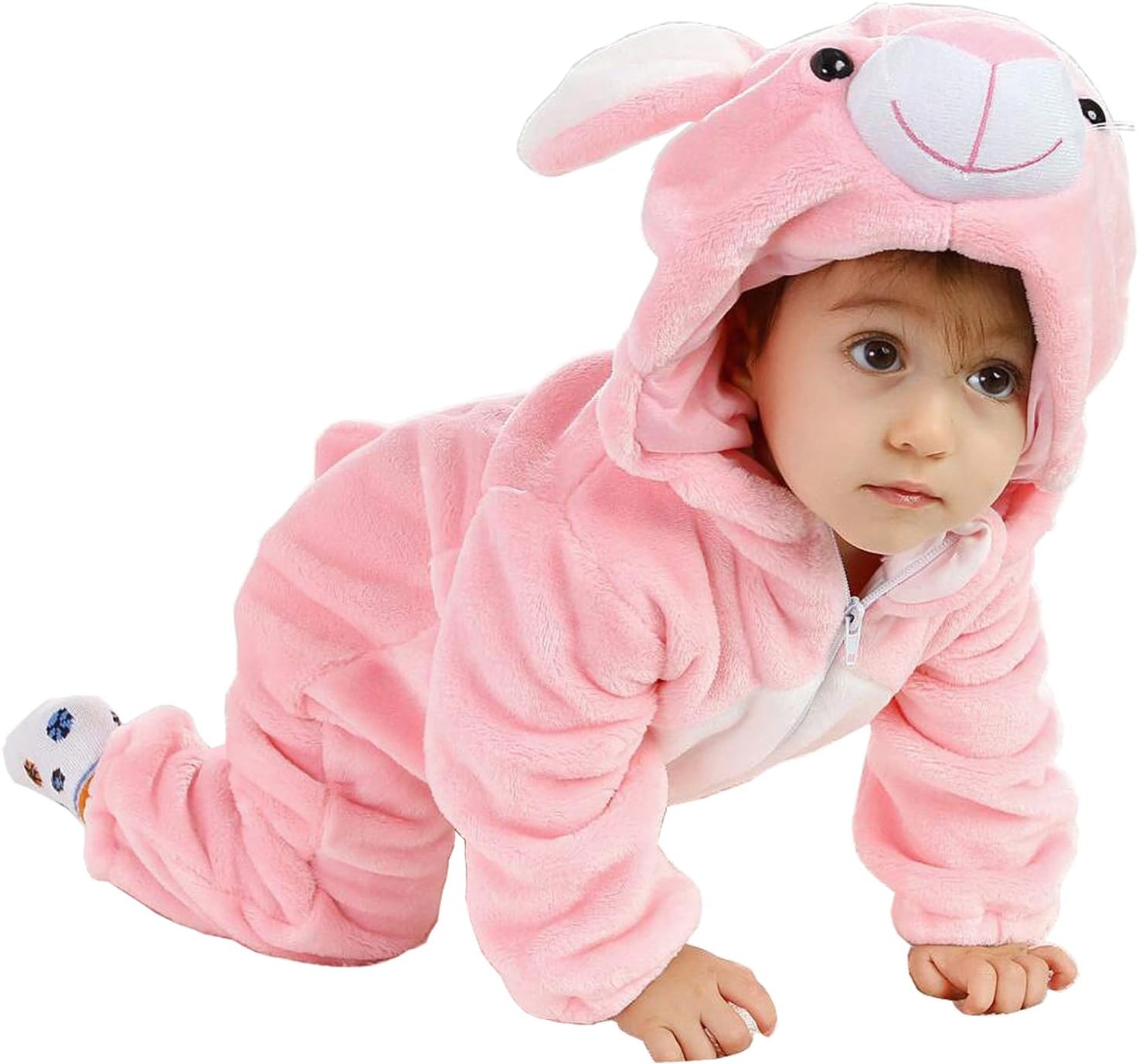 Disfraz de bebé de Halloween para niños pequeños, rómper, mameluco para niños o niñas, ropa de animales, de 2 a 36 meses