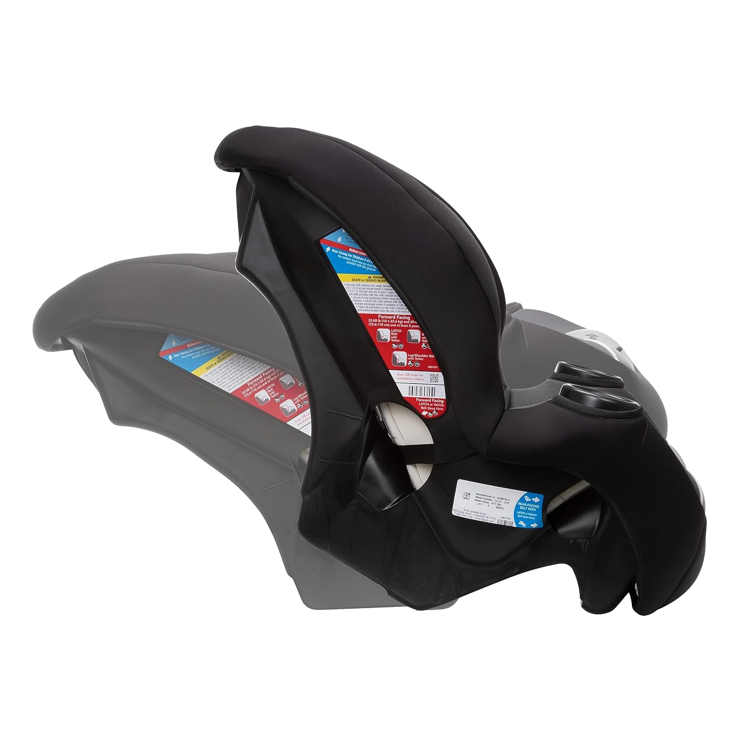 Safety 1st Getaway – Asiento convertible todo en uno para automóvil, color niebla