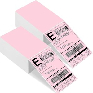 2 apiles1000 hojas de 4 x 6 pulgadas, etiquetas de envío plegables con ventilador directo, etiquetas térmicas, autoadhesivas, papel de impresora 2 apiles1000 hojas de 4 x 6 pulgadas, etiquetas de envío plegables con ventilador directo, etiquetas térmicas, autoadhesivas, papel de impresora