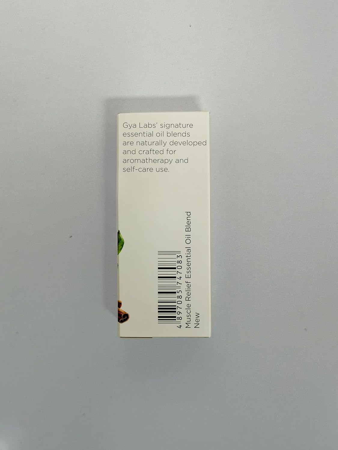 Gya Labs Mezcla de aceites esenciales para alivio muscular, aroma cálido y calmante (0.34 fl oz)