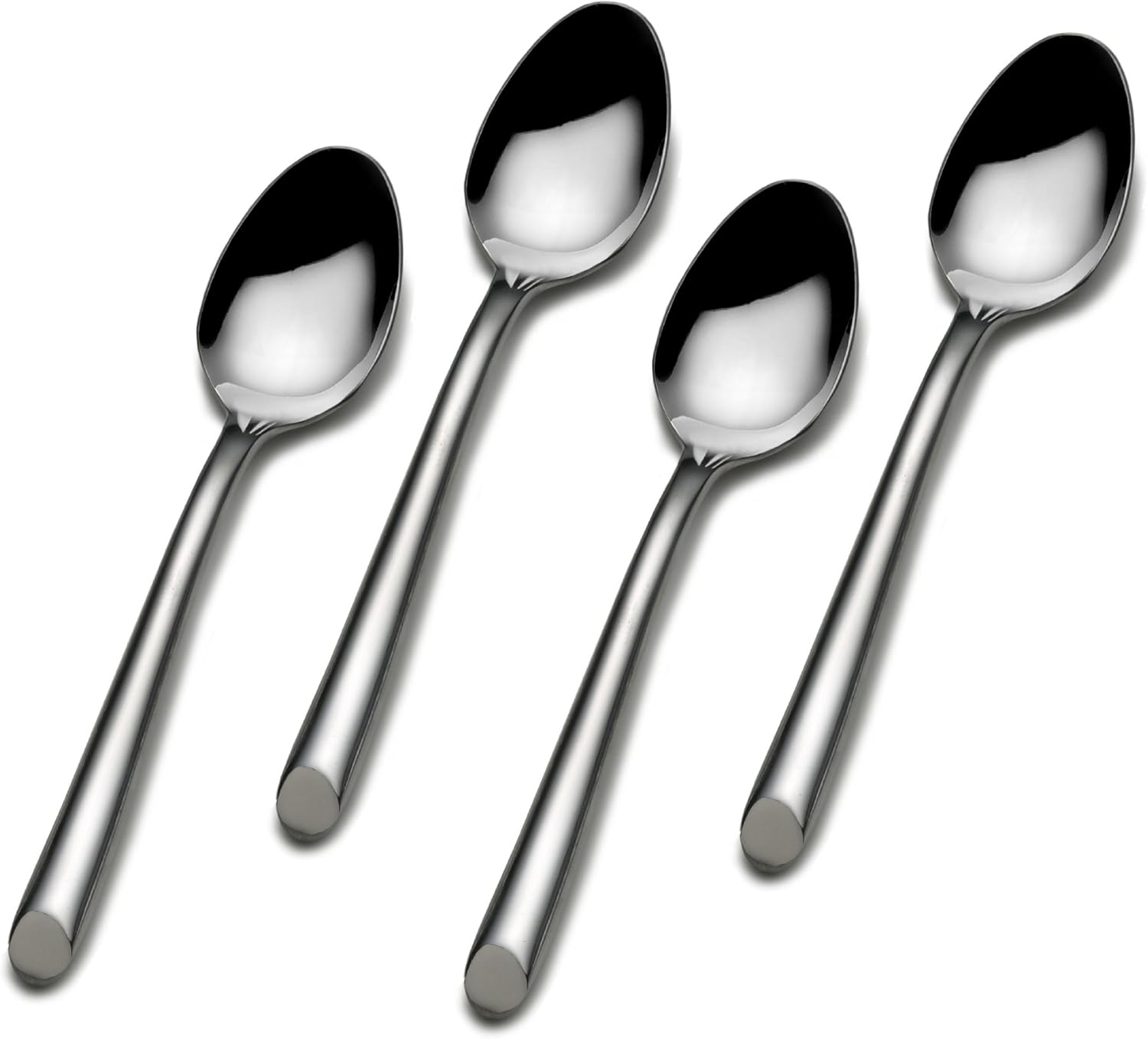 Towle Living Wave – Cuchara Demi de acero inoxidable, juego de 4