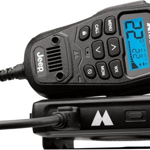 Midland Radio GMRS MicroMobile de marca Jeep MXT275 – Radio bidireccional de 15 vatios con micrófono de control integrado – Antena de montaje Midland Radio GMRS MicroMobile de marca Jeep MXT275 – Radio bidireccional de 15 vatios con micrófono de control integrado – Antena de montaje