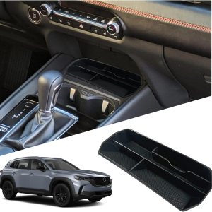 Ruiya Caja de almacenamiento central para consolas y organizadores automotrices Mazda CX 50 2023 2023 2024 y Mazda CX50 Accesorios Bandeja de Ruiya Caja de almacenamiento central para consolas y organizadores automotrices Mazda CX 50 2023 2023 2024 y Mazda CX50 Accesorios Bandeja de
