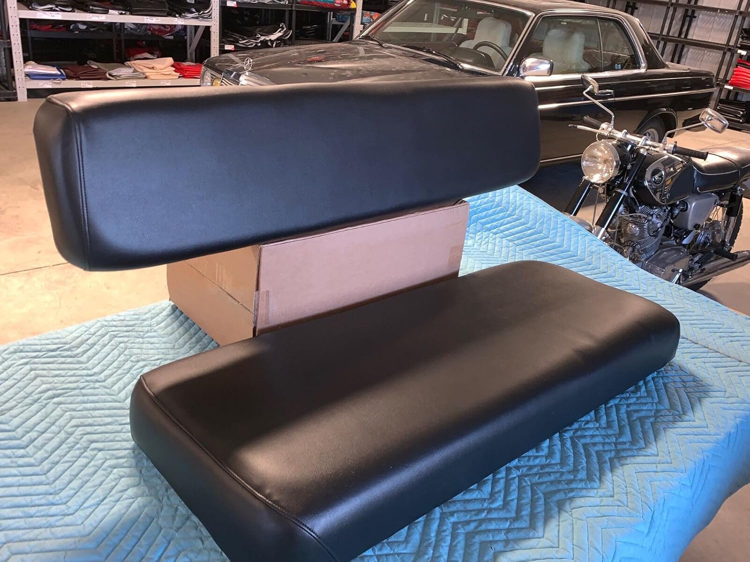 Funda de asiento de repuesto para Mule Kawasaki 2500 2510 3000 3010 nueva funda de asiento. UTV Diesel 4X4 BLK cubre 246B