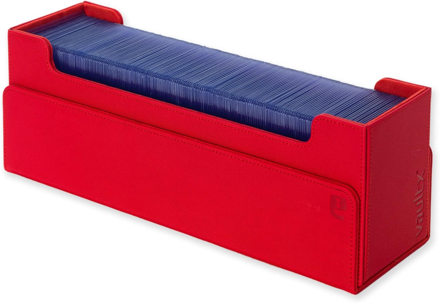 Vault X Exo-Tec – Caja de tarjetas de almacenamiento con tapa magnética desmontable, separadores y rellenos de espuma para organizar cajas de