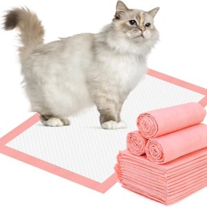50 almohadillas desechables de arena para gatos de 17.7 x 13 pulgadas, para repuestos compatibles con arena para gatos, para cajas de arena para 50 almohadillas desechables de arena para gatos de 17.7 x 13 pulgadas, para repuestos compatibles con arena para gatos, para cajas de arena para