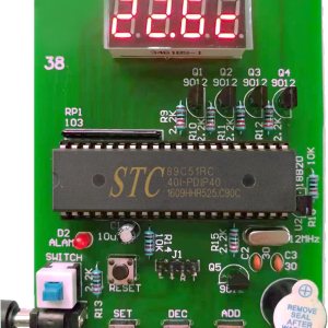 Kits de práctica de soldadura DIY DS18B20 Módulo de sensor de temperatura Kits electrónicos DIY Kit de proyecto de soldadura 32.0-210.2 F (32-210) Kits de práctica de soldadura DIY DS18B20 Módulo de sensor de temperatura Kits electrónicos DIY Kit de proyecto de soldadura 32.0-210.2 F (32-210)