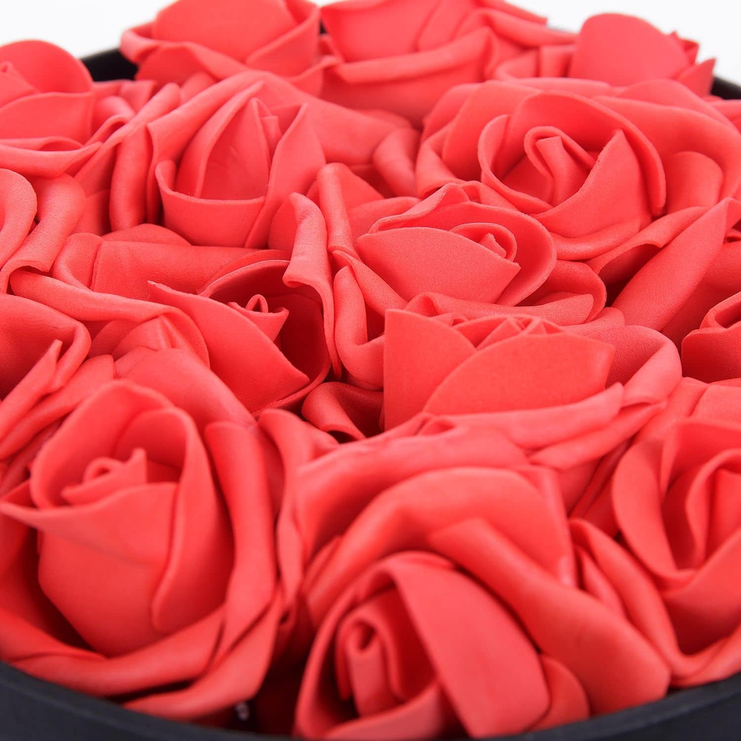 Bridals By Ada Ramos de boda para damas de honor, rosas artificiales hechas a mano, ramos de boda para novia, temática de boda rústica (rosa roja)