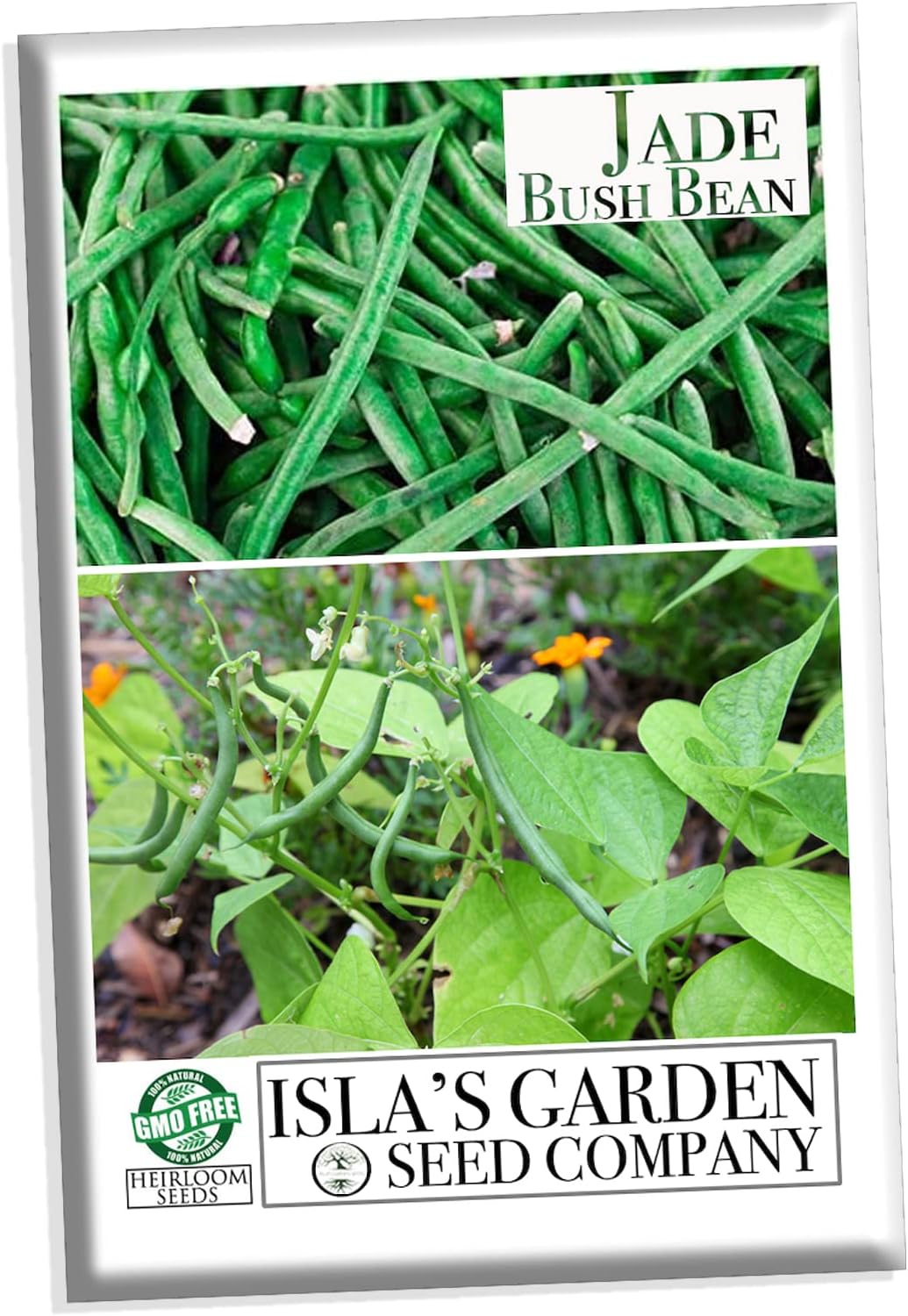 Semillas de frijol de jade para plantar, más de 50 semillas de reliquia por paquete, semillas de jardín de Isla (semillas de jardín de Isla),