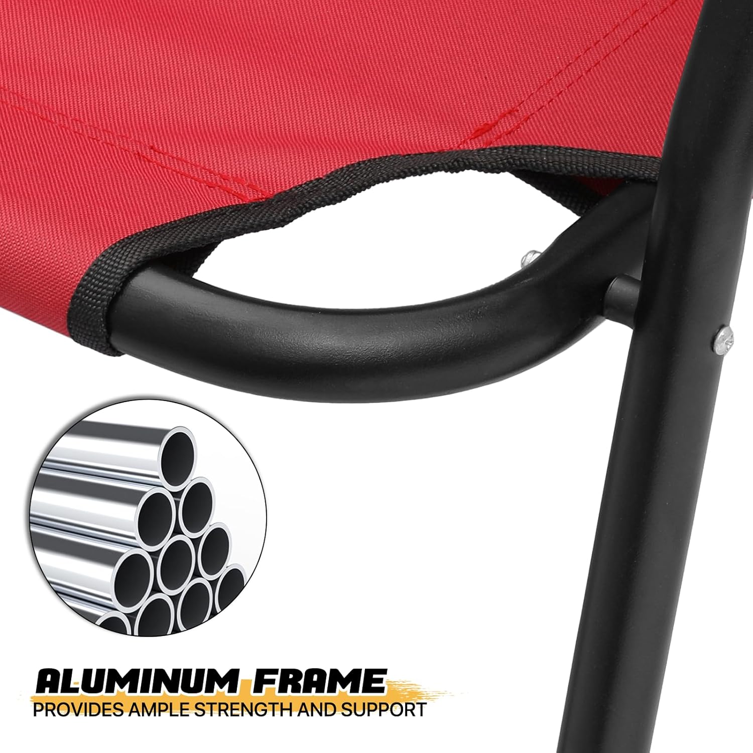 MoNiBloom Silla plegable de doble asiento para campamento, playa, césped, picnic, senderismo, viajes, portátil, plegable, plegable, para 2 personas,