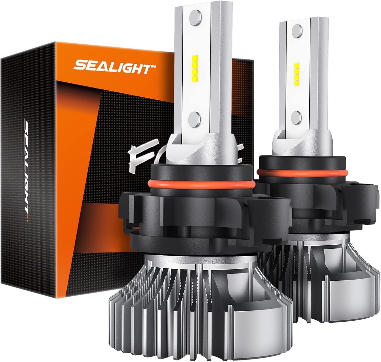 SEALIGHT 5202 5201 PS24W Bombillas LED antiniebla o DRL, 400% más brillante PS19W 9009 bombilla antiniebla para automóvil, 6000K xenón blanco, 16
