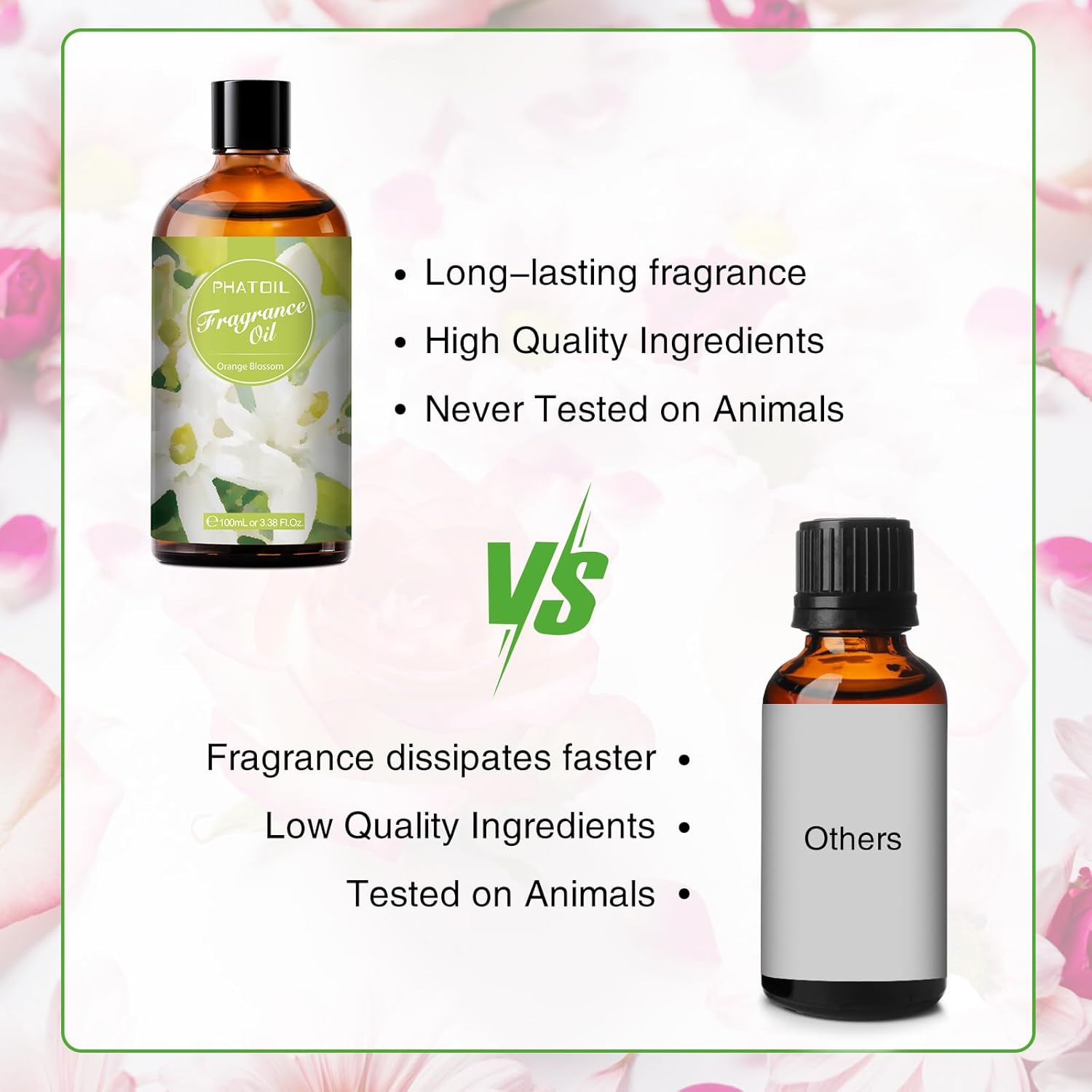 Aceites aromáticos de flor de naranja de 3.38 onzas líquidas para aromaterapia, aceites esenciales para difusores para el hogar, perfectos para