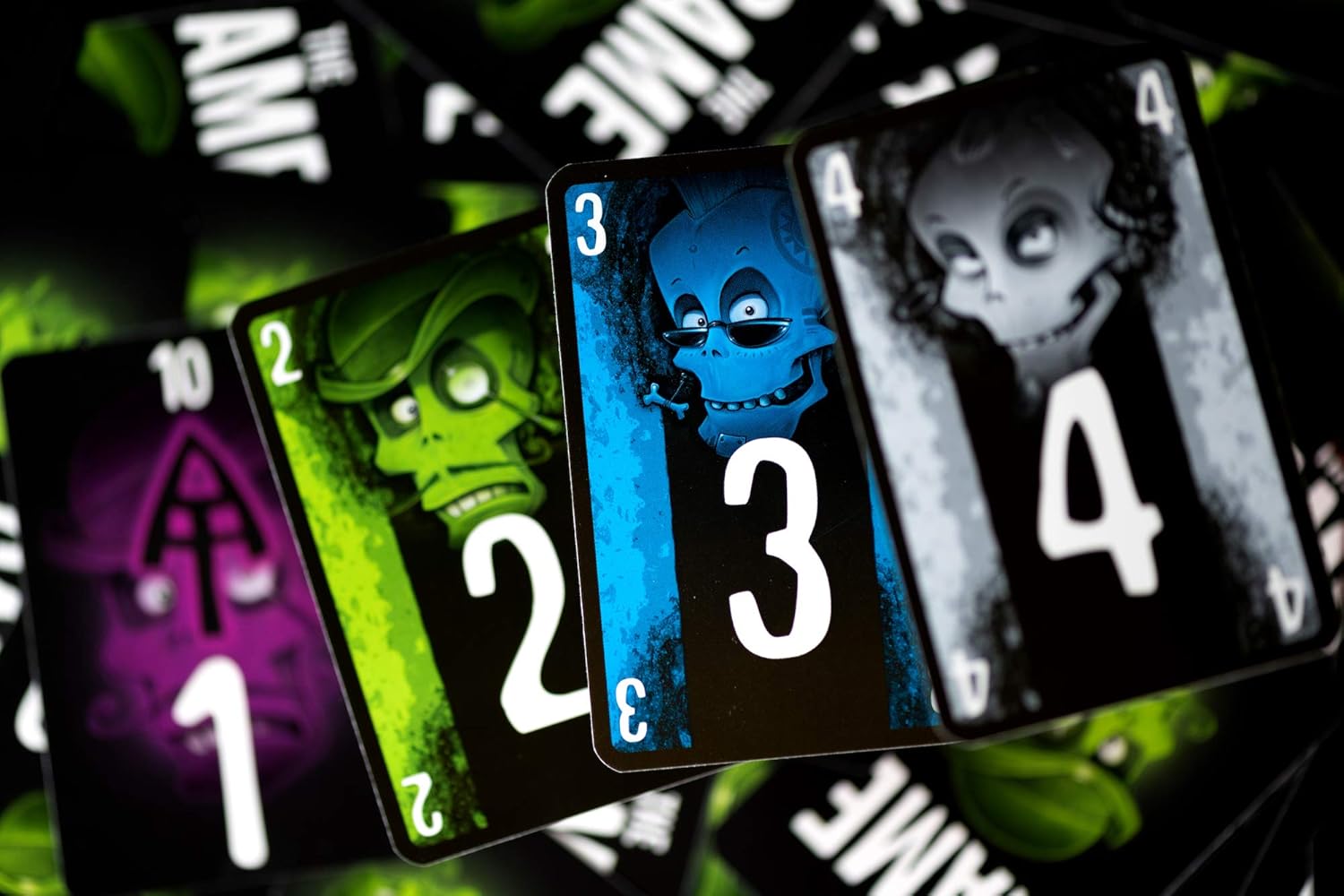 El juego juego de cartas rápido y fácil un desafío rápido para jugar en equipo! Juego de estrategia cooperativa para niños y adultos, mayores de 8