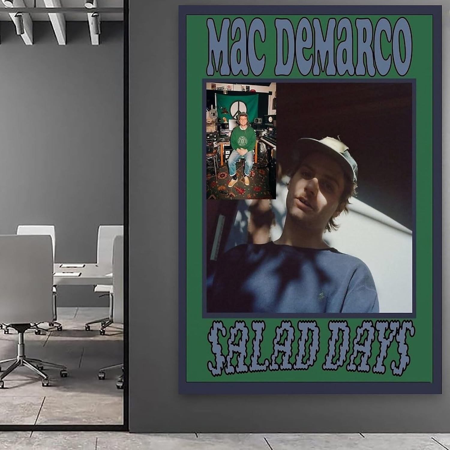ARMERI Póster de la cubierta del álbum de música de Mac Demarco HD impresiones en lienzo arte de pared decoración estética de la habitación 12 x 18