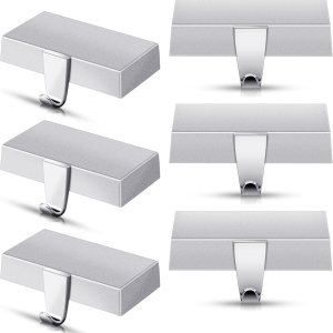 Soaoo 6 soportes para calcetines de Navidad, para mantel y mantel, para calcetines de Navidad, pesos pesados para calcetines de manto, bases para Soaoo 6 soportes para calcetines de Navidad, para mantel y mantel, para calcetines de Navidad, pesos pesados para calcetines de manto, bases para