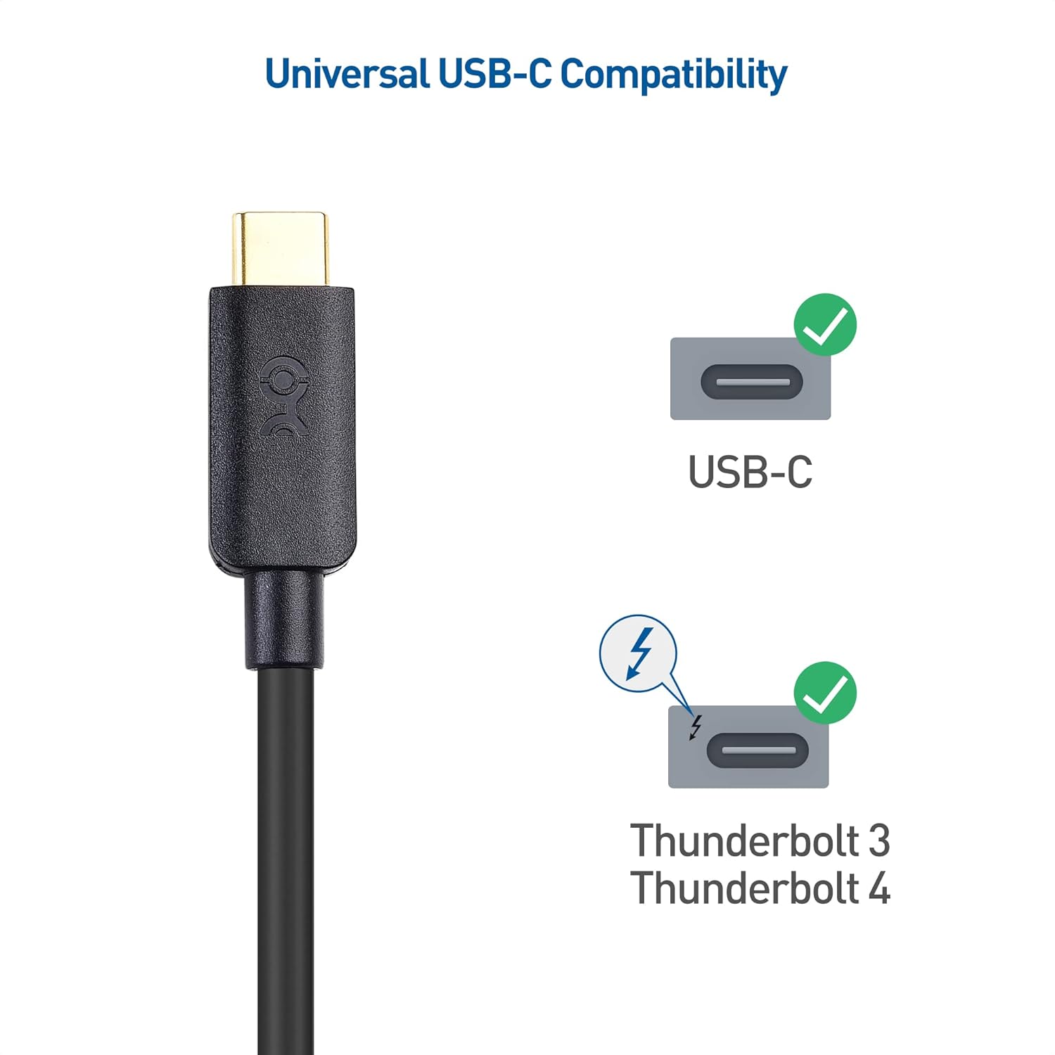 Cable Matters Cable corto USB C a Micro USB 3.0 de 10 Gbps, cable de disco duro USB-C, cable micro B a USBC, compatible con Seagate, LaCie, Toshiba,