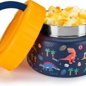 Charcy Termo de 8 onzas para niños de comida caliente, termo de sopa de boca ancha a prueba de fugas, tarro de comida aislado para 4 horas calientes Charcy Termo de 8 onzas para niños de comida caliente, termo de sopa de boca ancha a prueba de fugas, tarro de comida aislado para 4 horas calientes