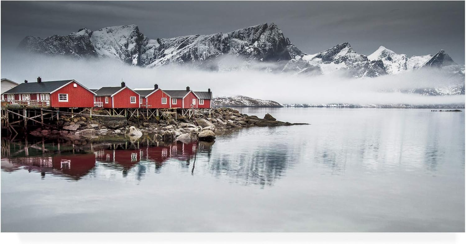 Trademark Fine Art, Lofoten 10×19 por Lior Yaakobi