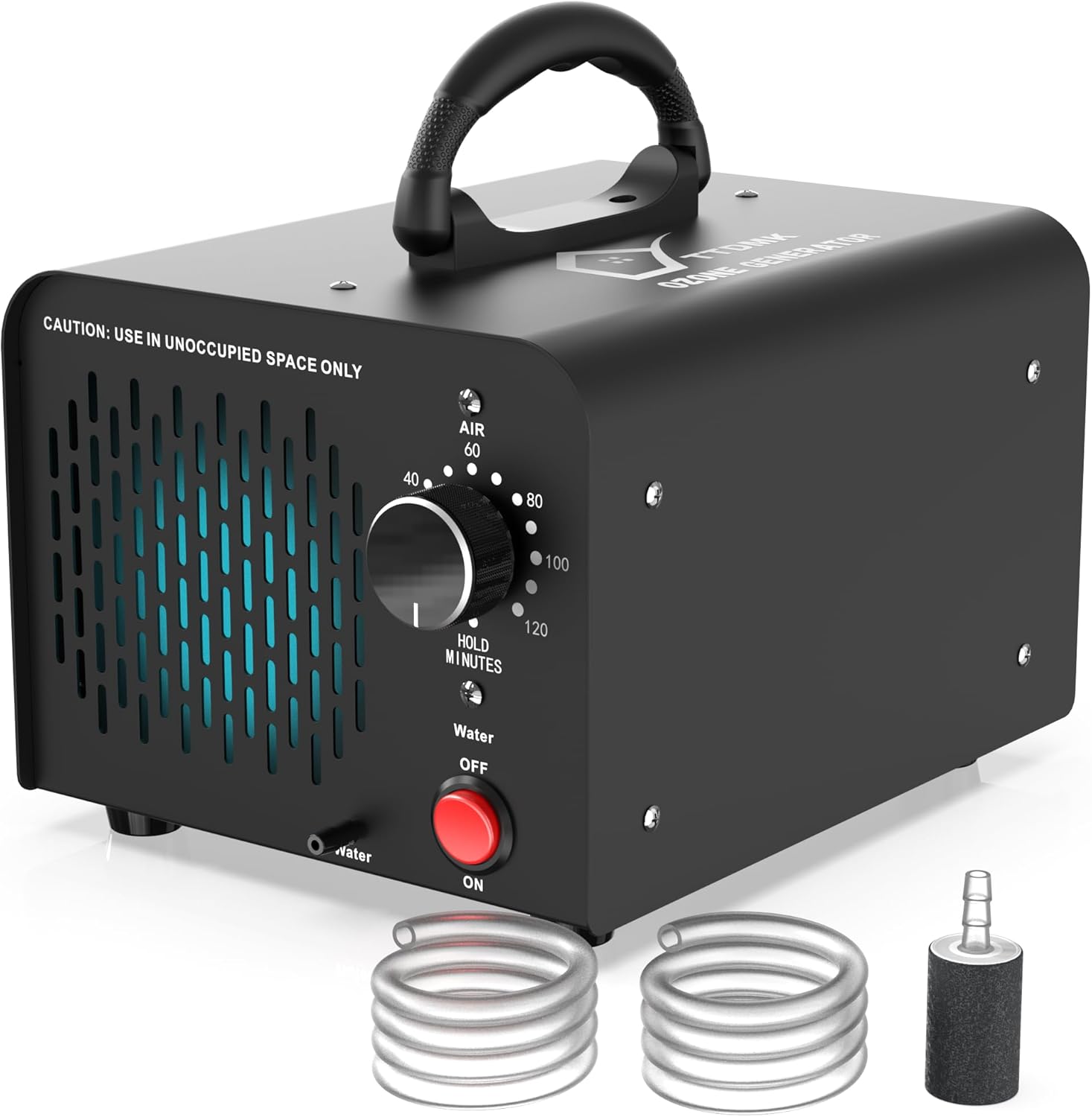 Generador de ozono Agua y Aire 38,000mgh, Eliminación de olores de máquina de ozono comercial, Máquina de ozono de alta capacidad, generador de