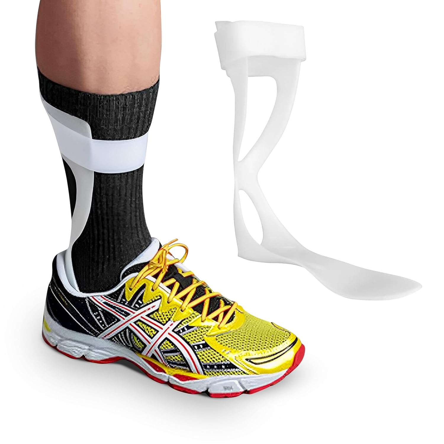 Walk Warrior Soporte ligero AFO para pies  Ajuste personalizable para mejorar la caminata y la recuperación de accidentes cerebrovasculares, tamaño