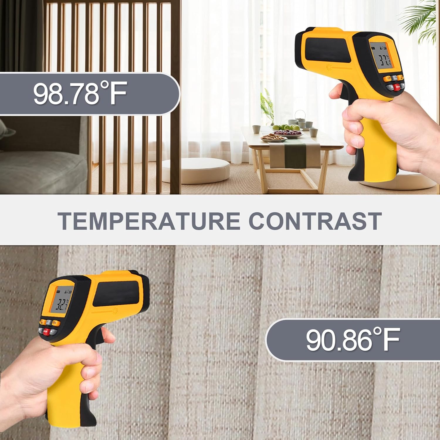 LOYOLADY Cortinas opacas de lino natural de 96 pulgadas de largo, juego de 2 paneles de cortinas con aislamiento térmico para sala de estar,