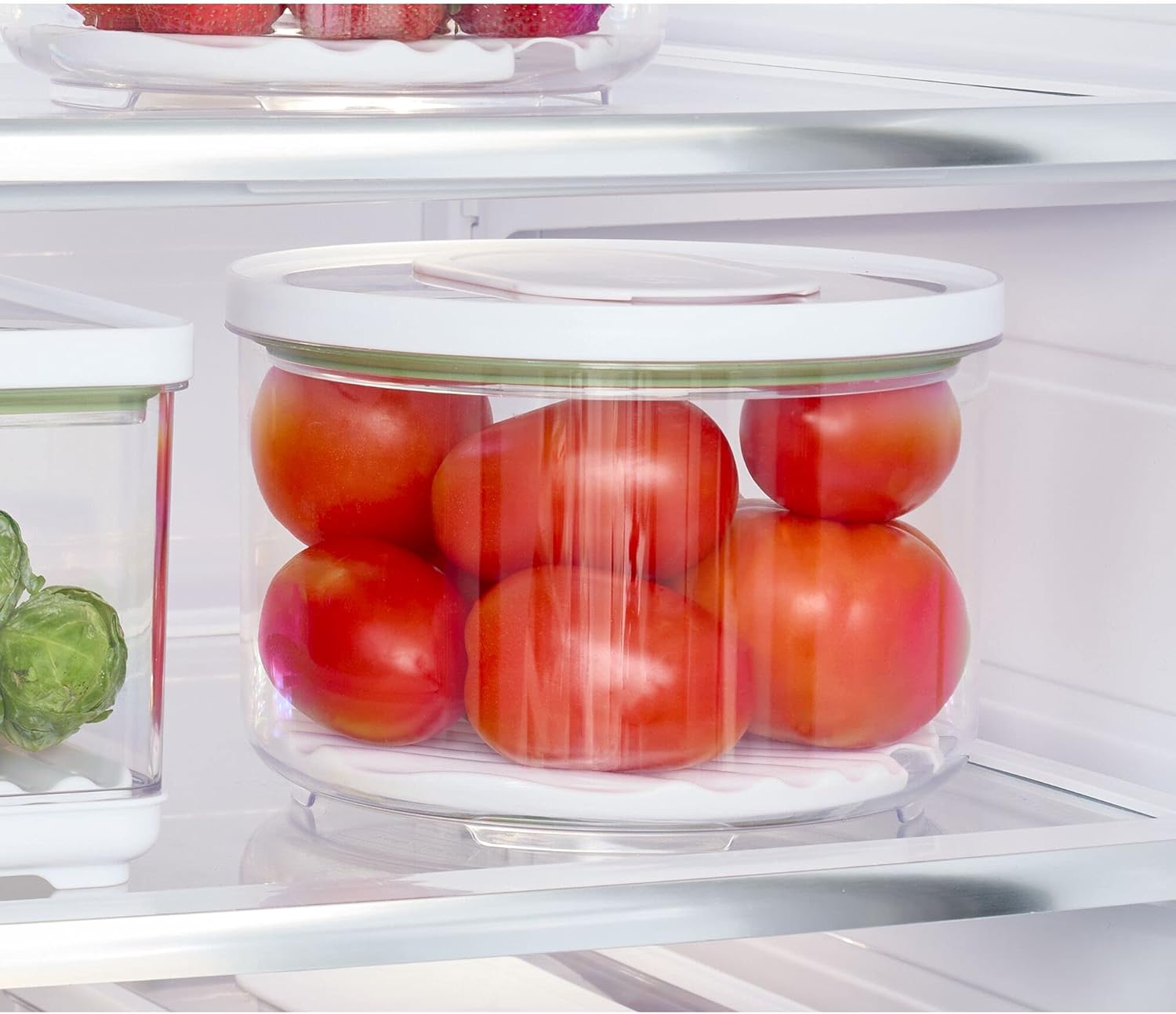 iDesign iD – Almacenamiento de alimentos frescos, 1 unidad (paquete de 2), cuenco grande