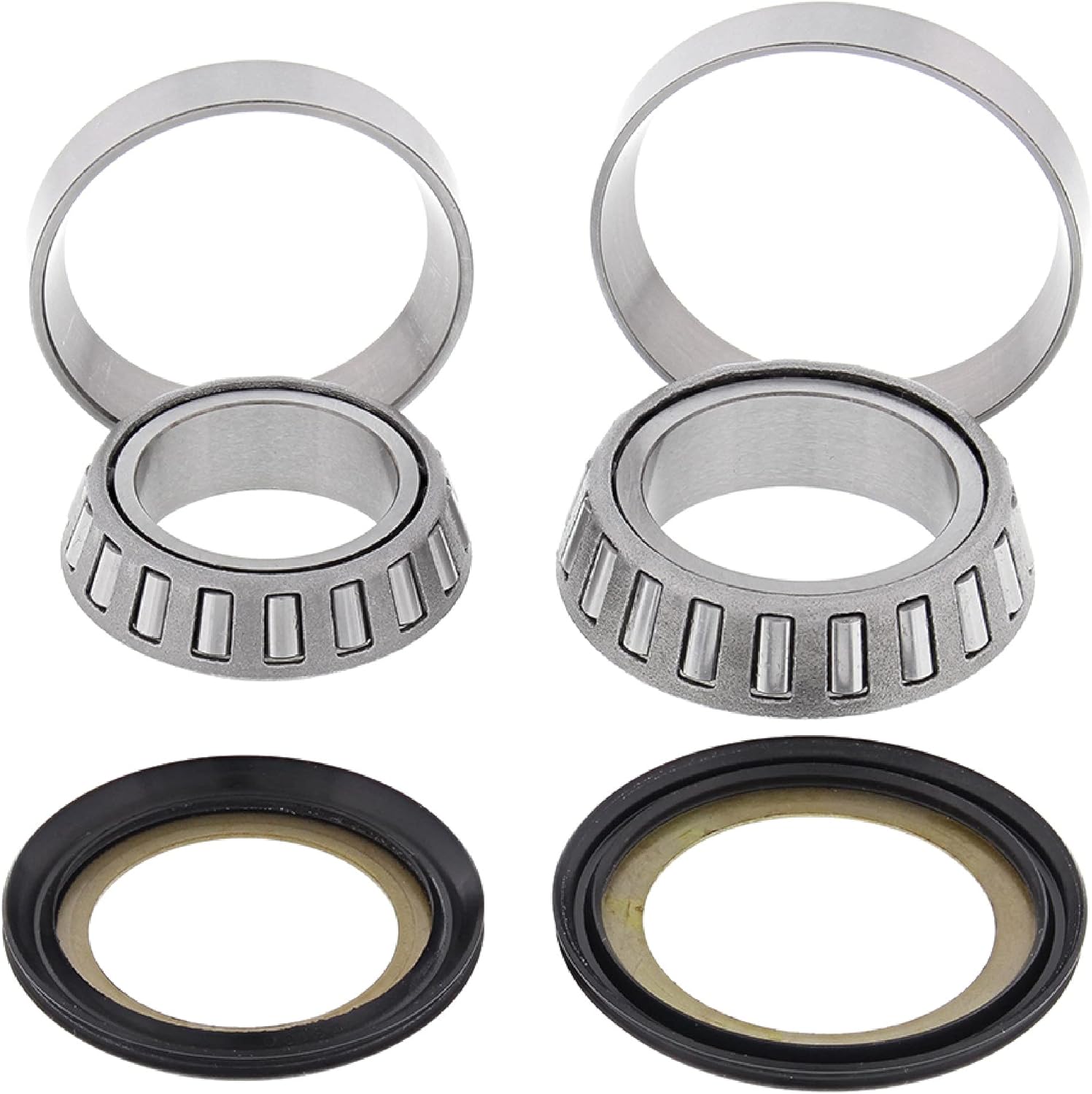 All Balls Racing 22-1008 Kit de juntas de cojinete de vástago de dirección compatible conreemplazo para Yamaha