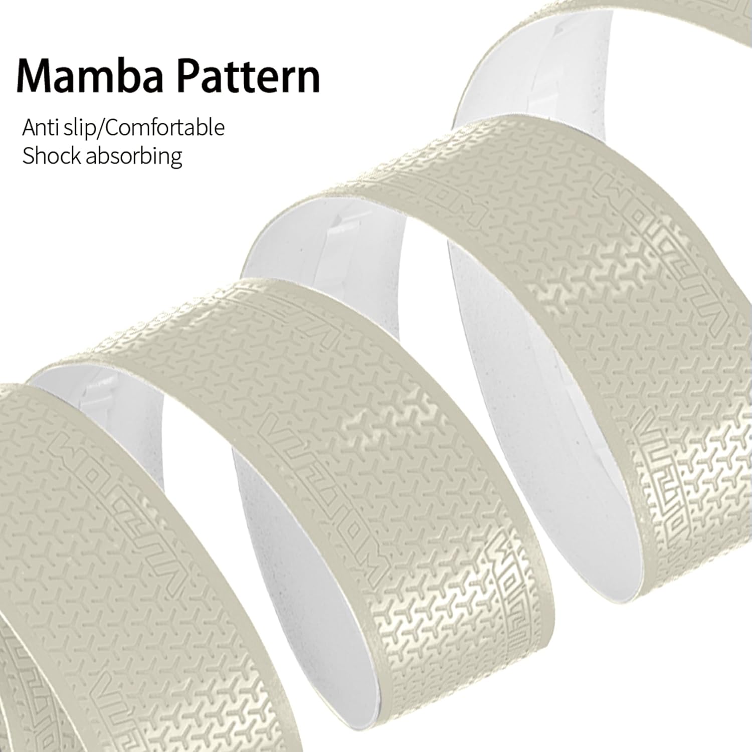 VXM Cinta de manillar de bicicleta, cinta de barra de bicicleta de carretera, piel sintética + EVA, agarre para mango de ciclismo, 2 rollos (blanco)
