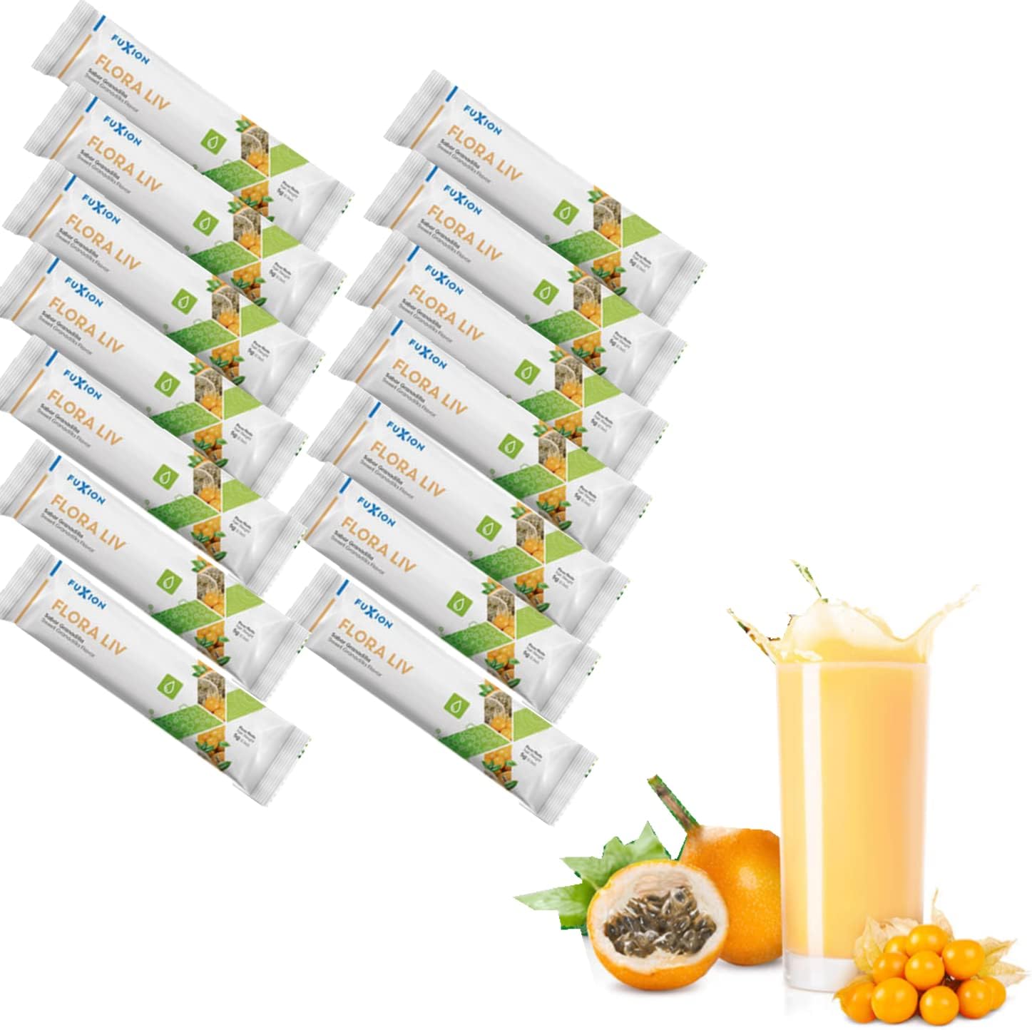 Cekaso FuXion Flora Liv, 10 mil millones de UFC probióticos vivos formulados, mantiene la salud digestiva, la acción en el intestino se mejora con